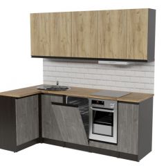 Кухонный гарнитур Адажио прайм 400 1100х2000 мм в Красноуральске - krasnouralsk.mebel24.online | фото 3