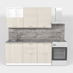 Кухонный гарнитур Лариса стандарт 4 1600 мм в Красноуральске - krasnouralsk.mebel24.online | фото 3