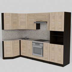 Кухонный гарнитур Ника гранд прайм 1400*2600 в Красноуральске - krasnouralsk.mebel24.online | фото 2