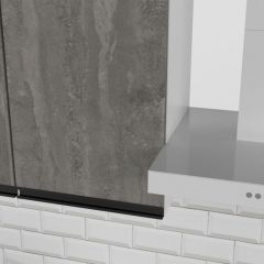 Кухонный гарнитур Ноктюрн медиум 1400 мм в Красноуральске - krasnouralsk.mebel24.online | фото 9
