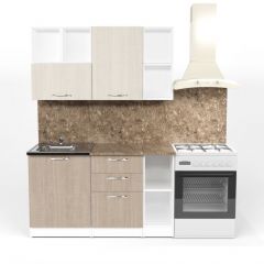 Кухонный гарнитур Ольга медиум 3 1400 мм в Красноуральске - krasnouralsk.mebel24.online | фото 4