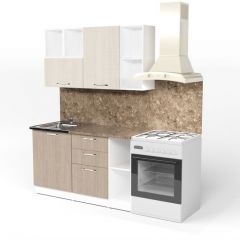 Кухонный гарнитур Ольга медиум 3 1400 мм в Красноуральске - krasnouralsk.mebel24.online | фото 3