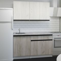 Кухонный гарнитур Паола медиум 1400 мм в Красноуральске - krasnouralsk.mebel24.online | фото