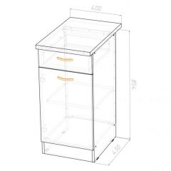 Кухонный гарнитур Паола прайм 1200х1400 мм в Красноуральске - krasnouralsk.mebel24.online | фото 14