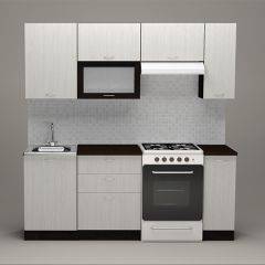 Кухонный гарнитур Полина ультра 2000 в Красноуральске - krasnouralsk.mebel24.online | фото 2