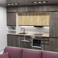 Кухонный гарнитур Сапфир 2 экстра 3000 мм в Красноуральске - krasnouralsk.mebel24.online | фото