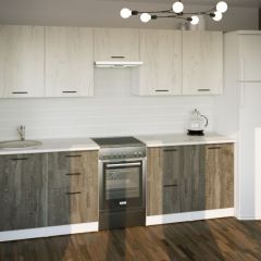 Кухонный гарнитур Сиена мега 2500 мм в Красноуральске - krasnouralsk.mebel24.online | фото