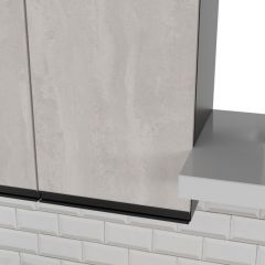 Кухонный гарнитур Симфония медиум 1400 мм в Красноуральске - krasnouralsk.mebel24.online | фото 12
