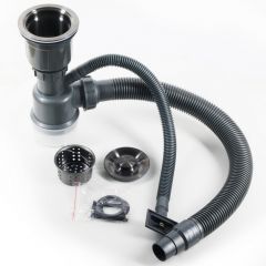Мойка H6050B MELANA ProfLine 3,0/200 ГРАФИТ врезная прямоугольная с коландером H6050B в Красноуральске - krasnouralsk.mebel24.online | фото 2