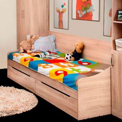 НИКА Н34 Кровать 800 в Красноуральске - krasnouralsk.mebel24.online | фото 2