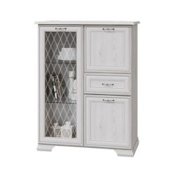 НИКОЛЬ Комод с 1 ст.дв., 2 гл.дв, 1 ящика в Красноуральске - krasnouralsk.mebel24.online | фото