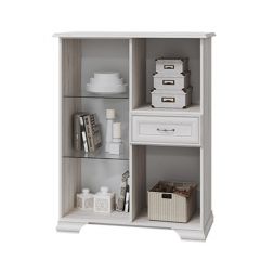 НИКОЛЬ Комод с 1 ст.дв., 2 гл.дв, 1 ящика в Красноуральске - krasnouralsk.mebel24.online | фото 2