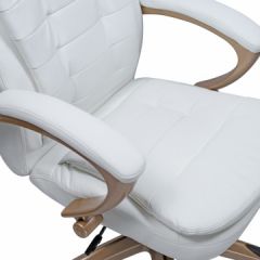 Офисное кресло для руководителей DOBRIN DONALD LMR-106B белый в Красноуральске - krasnouralsk.mebel24.online | фото 6