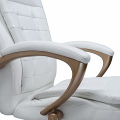 Офисное кресло для руководителей DOBRIN DONALD LMR-106B белый в Красноуральске - krasnouralsk.mebel24.online | фото 10