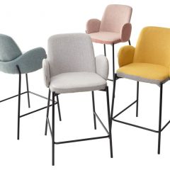 Полубарный стул NYX (H=65cm) VF113 светлая мята / VF115 серо-зеленый М-City в Красноуральске - krasnouralsk.mebel24.online | фото 2