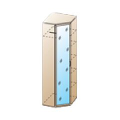 Прихожая Карина композиция 3 (Акация Молдау) в Красноуральске - krasnouralsk.mebel24.online | фото 6