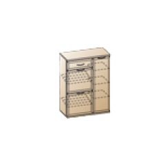 Прихожая Карина композиция 8 (Акация Молдау) в Красноуральске - krasnouralsk.mebel24.online | фото 3