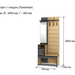 ОЛЬГА-ЛОФТ 1 Прихожая в Красноуральске - krasnouralsk.mebel24.online | фото 4