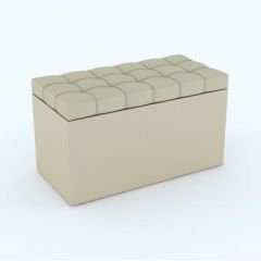 Пуф КВАДРО тип 2 Бежевый в Красноуральске - krasnouralsk.mebel24.online | фото
