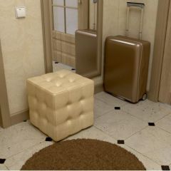 Пуф МОДЕРН 2 Бежевый в Красноуральске - krasnouralsk.mebel24.online | фото