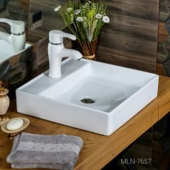Раковина MELANA MLN-7657 в Красноуральске - krasnouralsk.mebel24.online | фото