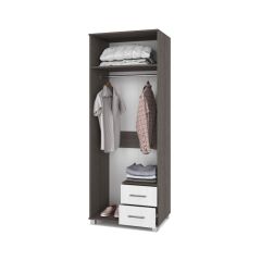 ЕВА Шкаф 2-х дверный Е24 в Красноуральске - krasnouralsk.mebel24.online | фото 2