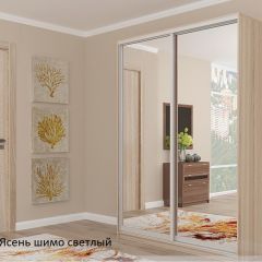 Шкаф №3 1.7-2 Оптима 2100х1704х572 (фасад 2 зеркала) в Красноуральске - krasnouralsk.mebel24.online | фото 5