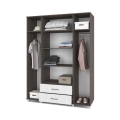 ЕВА Шкаф 4-х дверный Е43 в Красноуральске - krasnouralsk.mebel24.online | фото 2
