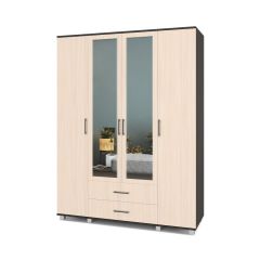 ЕВА Шкаф 4-х дверный Е43 в Красноуральске - krasnouralsk.mebel24.online | фото 3