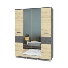 ВИОРА Шкаф 4-х дверный В41 в Красноуральске - krasnouralsk.mebel24.online | фото 5