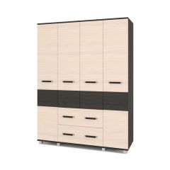 ВИОРА Шкаф 4-х дверный В43 в Красноуральске - krasnouralsk.mebel24.online | фото 3