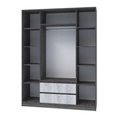 Шкаф 4х створчатый НКМ Милана секция №22 в Красноуральске - krasnouralsk.mebel24.online | фото 2