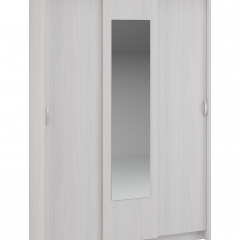 Шкаф-купе Бассо 1300 (Ясень Анкор светлый) в Красноуральске - krasnouralsk.mebel24.online | фото