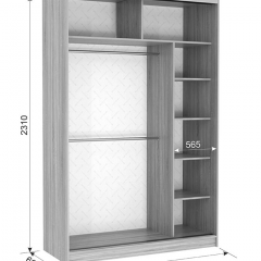 Шкаф-купе Гранд 4-600 в Красноуральске - krasnouralsk.mebel24.online | фото 3