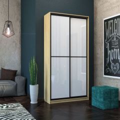 Шкаф-купе Лофт 1200 Шк12-60 (Дуб Сонома) в Красноуральске - krasnouralsk.mebel24.online | фото 11