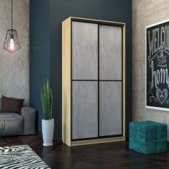 Шкаф-купе Лофт 1200 Шк12-60 (Дуб Сонома) в Красноуральске - krasnouralsk.mebel24.online | фото 13