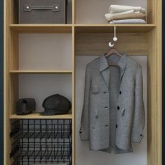 Шкаф-купе Лофт 1200 Шк12-60 (Дуб Сонома) в Красноуральске - krasnouralsk.mebel24.online | фото 2