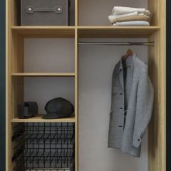 Шкаф-купе Лофт 1200 Шк12-60 (Дуб Сонома) в Красноуральске - krasnouralsk.mebel24.online | фото 3