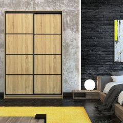 Шкаф-купе Лофт 1600 Шк16-47 (Дуб Сонома) в Красноуральске - krasnouralsk.mebel24.online | фото 7