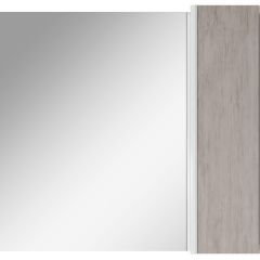 Шкаф-зеркало Uno 80 Дуб серый левый/правый Домино (DU1504HZ) в Красноуральске - krasnouralsk.mebel24.online | фото 5