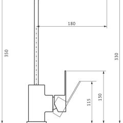 Смеситель MS-012 в Красноуральске - krasnouralsk.mebel24.online | фото 2