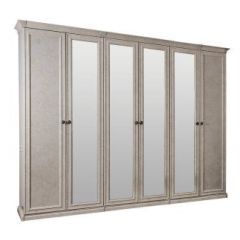 Спальня Афина 6-ти ств. шкаф (Крем корень) в Красноуральске - krasnouralsk.mebel24.online | фото 2