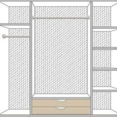 Спальня Ольга (комплект 4 дв.) беж/золото в Красноуральске - krasnouralsk.mebel24.online | фото 3