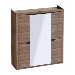 Спальный гарнитур  Соренто (Дуб стирлинг) в Красноуральске - krasnouralsk.mebel24.online | фото 5