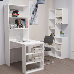Стеллаж Элемент-1 (белый) в Красноуральске - krasnouralsk.mebel24.online | фото 4