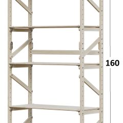 Стеллаж Конструктор Арт.С1600-1 в Красноуральске - krasnouralsk.mebel24.online | фото 2