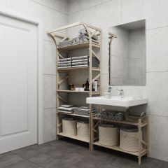 Стеллаж Конструктор Арт.СR2000-1 в Красноуральске - krasnouralsk.mebel24.online | фото 4
