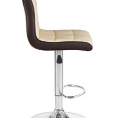 Стул барный DOBRIN CANDY LM-5006 (кремово-коричневый) в Красноуральске - krasnouralsk.mebel24.online | фото 2