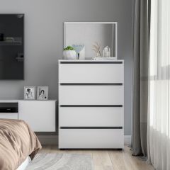 Токио Комод 4 ящика в Красноуральске - krasnouralsk.mebel24.online | фото
