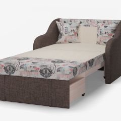 ТОМ Диван детский Hotel/Bravo dark brown в Красноуральске - krasnouralsk.mebel24.online | фото 2